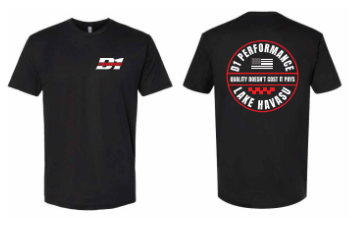 MENS - Black T Shirt 2024 Circle Logo