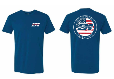 MENS - Blue T w/ Color Logo