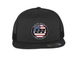 Black Hat w/ Embroidered Patch