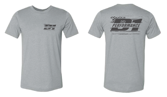 MENS -Grey D1 Performance Flag Tee